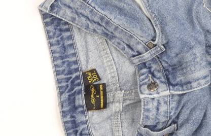Ed Hardy Men's Blue Embroidered Dragon Denim Jeans 30W 30L Relaxed Fit