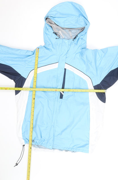 Columbia Womens Blue L Ski Jacket Waterproof Hooded Winter Coat