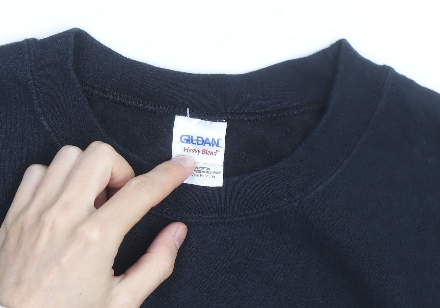 Gildan Men's Black 'Dad' Cartoon Graphic Pullover Sweatshirt XL