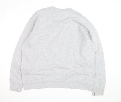 Port & Company Men's Grey XL Nashville Music Graphic Pullover Sweatshirt