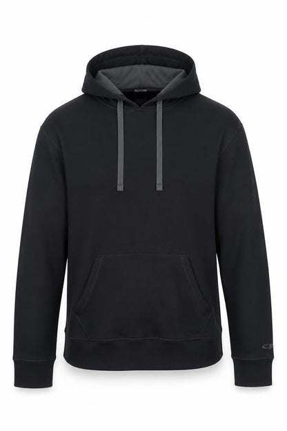 Champion Mens Black Pullover Hoodie Medium Regular Fit