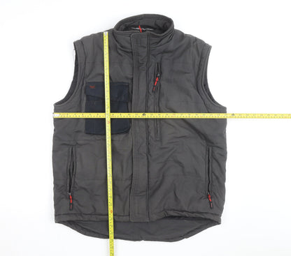 Hoggs Professional Men's Grey L Insulated Ripstop Waistcoat Bodywarmer