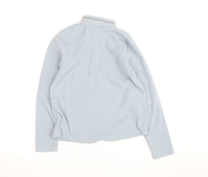 Quechua Boys Blue Fleece 1/2 Zip Pullover Sweatshirt 13-14 Years