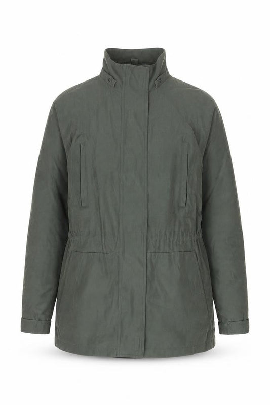 St. Johns Bay Men's Green Cotton Nylon Parka Jacket Size M