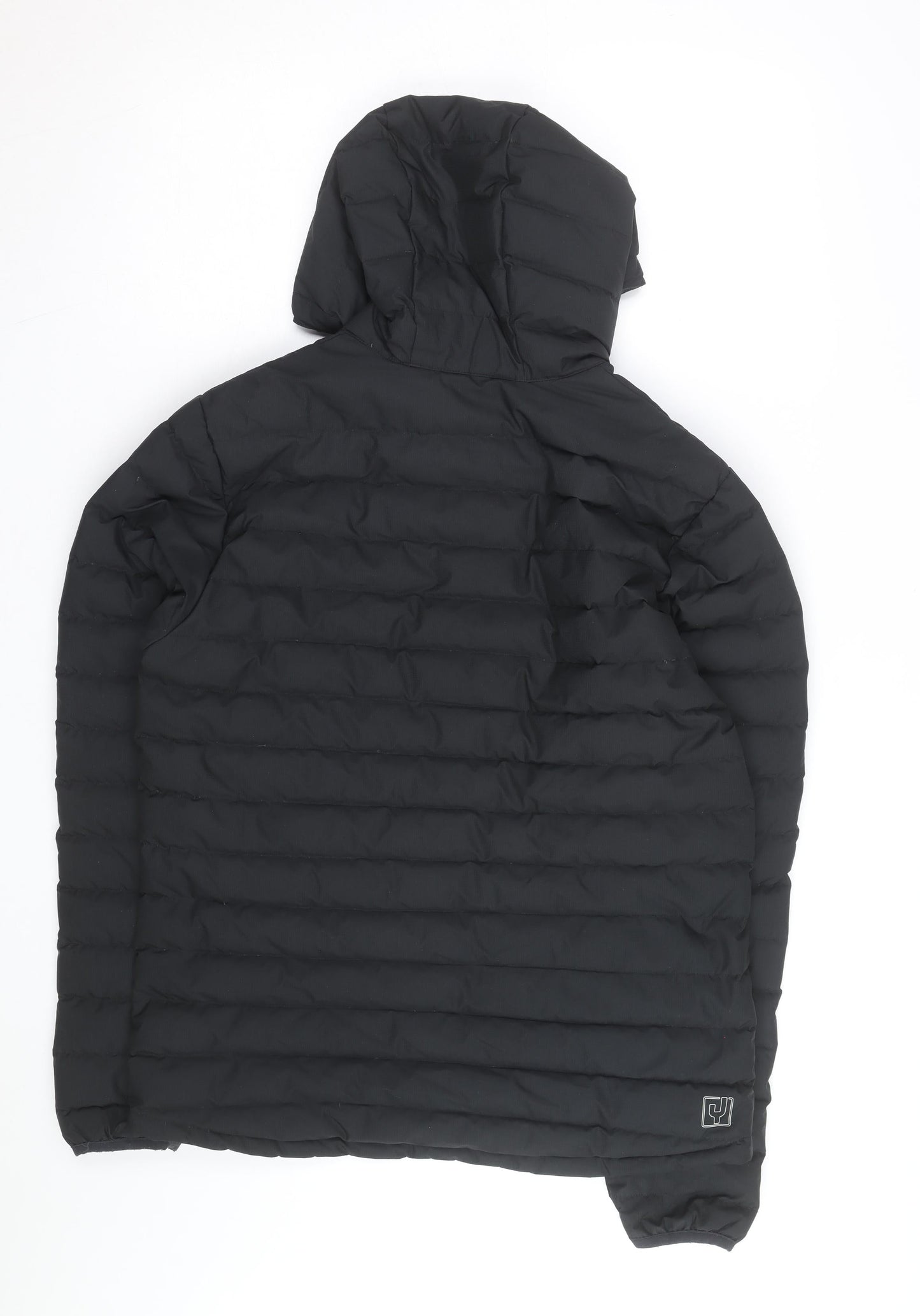 Ayacucho Men's Black Hooded Puffer Jacket M Outdoor Winter Coat