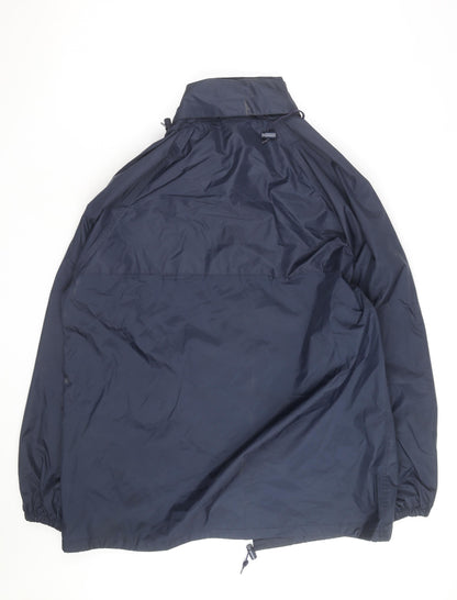 Regatta Men's Blue Waterproof Windbreaker Jacket Size L