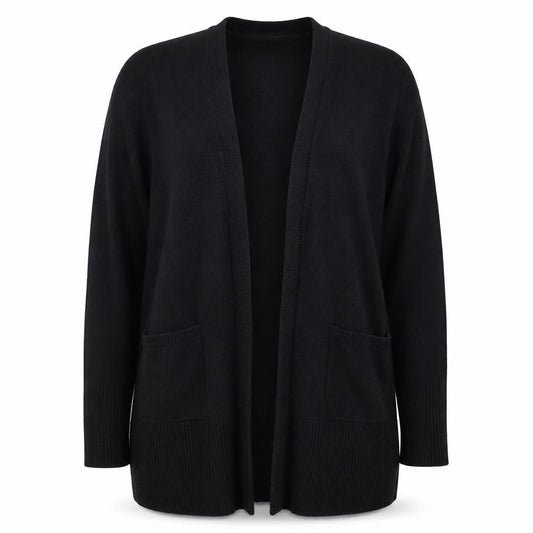 & Other Stories Women Black Wool Long Sleeve Cardigan Size M