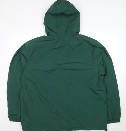 Charles River Apparel Men’s Green XL Hooded Windbreaker Jacket