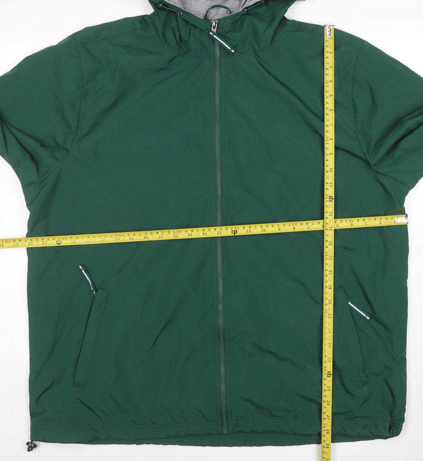 Charles River Apparel Men’s Green XL Hooded Windbreaker Jacket