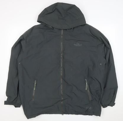 Horseware Ireland Men's Green XL Hooded Parka Jacket Polyester