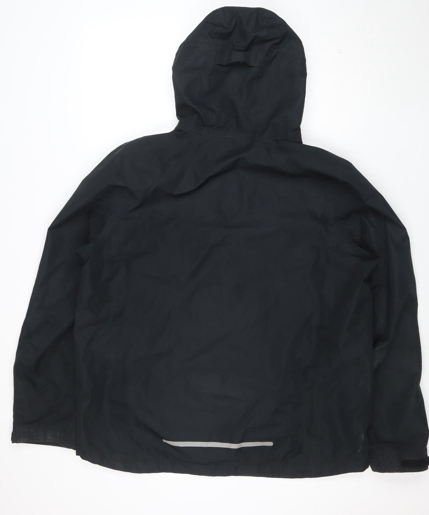 Marks and Spencer Goodmove Men's Black XL Waterproof Hooded Rain Jacket