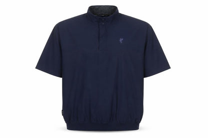 Ashworth Men's Blue XL Weather Systems Short Sleeve Mock Neck T-Shirt