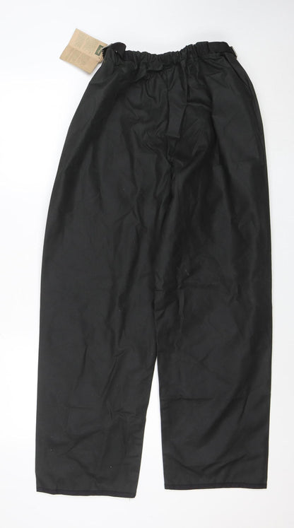Hoggs Professional Men's Black Rain Trousers M Waterproof Workwear