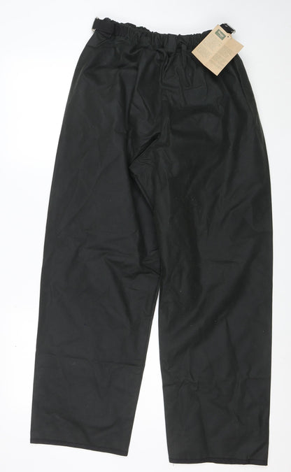 Hoggs Professional Men's Black Rain Trousers M Waterproof Workwear