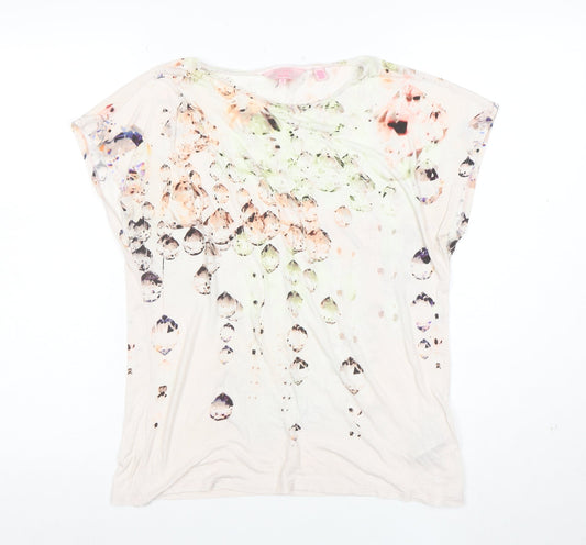 Ted Baker Women’s Multicoloured Lightweight Viscose T-Shirt Size S