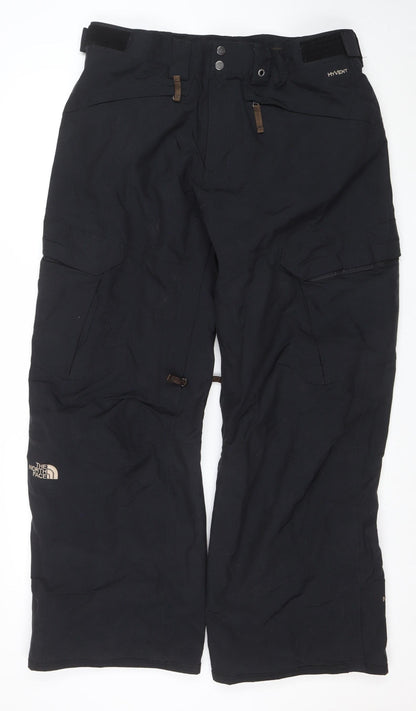 The North Face Mens Black S Waterproof Snow Pants Trousers