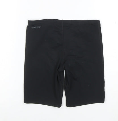 Speedo Boys Black Endurance+ Jammer Swim Shorts Size 11-12 Years