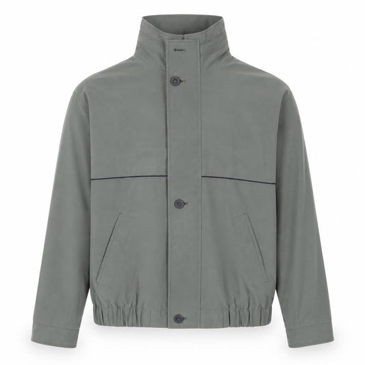 BHS Mens Grey Polyester Basic Jacket Size S Casual Lined