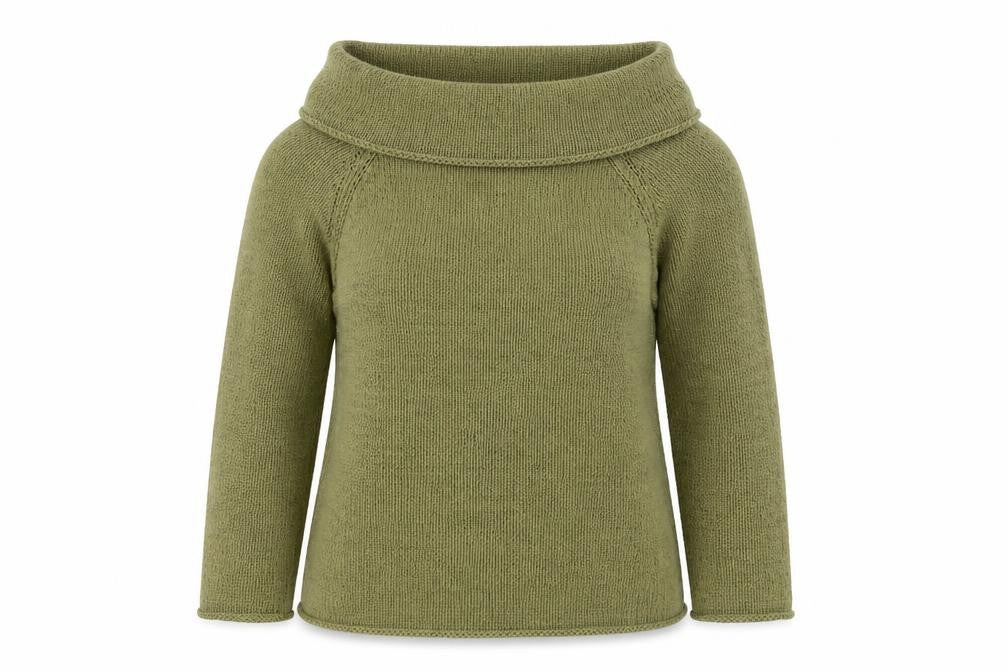 Principles Women’s Green Cowl Neck Knit Jumper Size 12