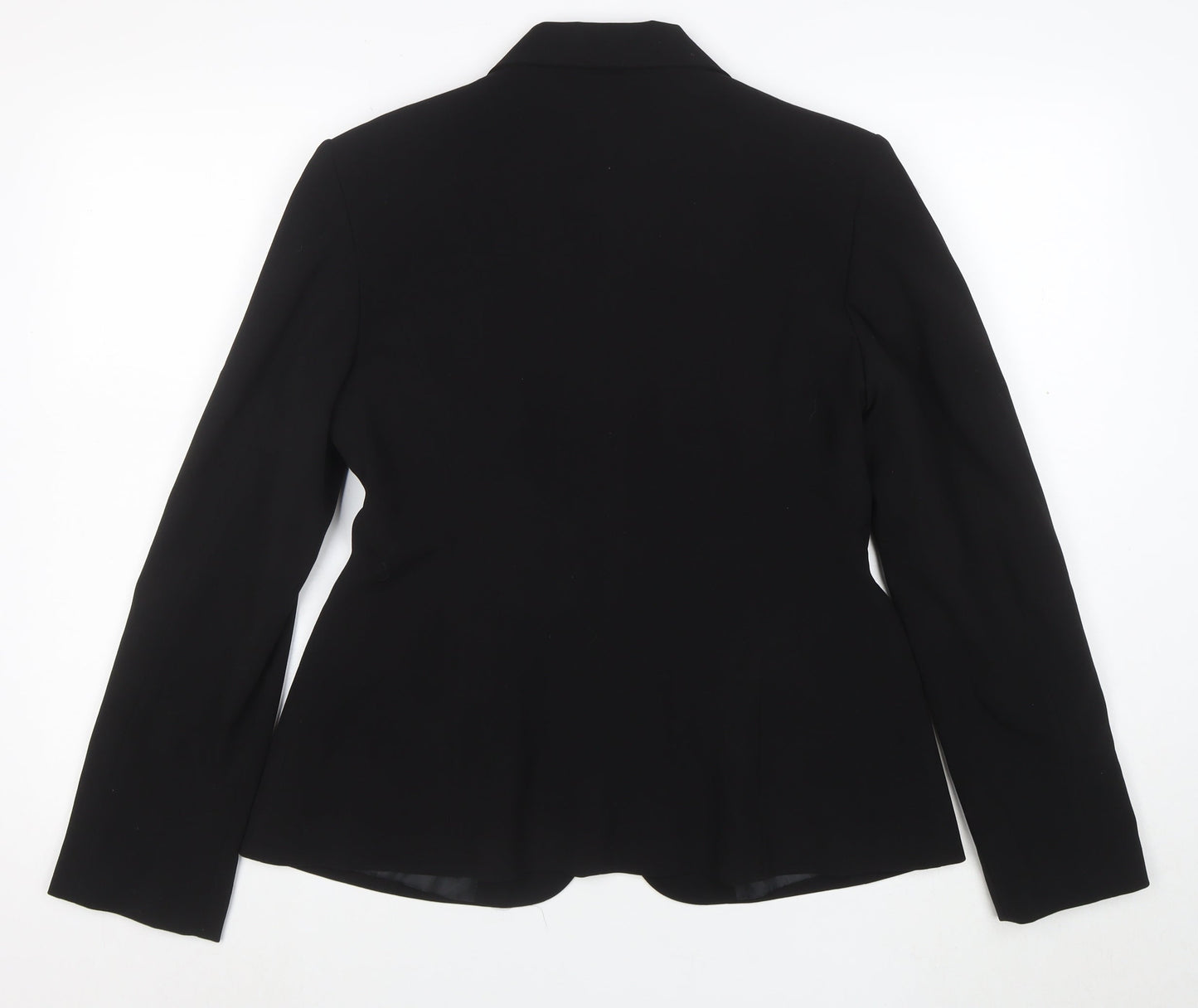 Lime Women’s Black Size 14 Classic Single-Breasted Blazer
