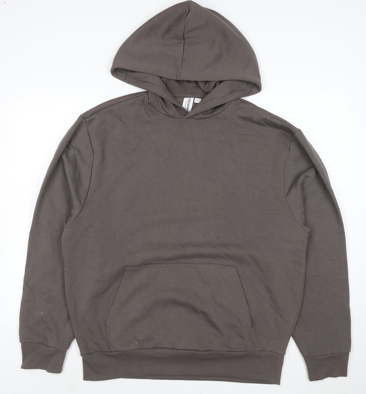 Collusion Men's Brown Pullover Hoodie Size M Regular Fit