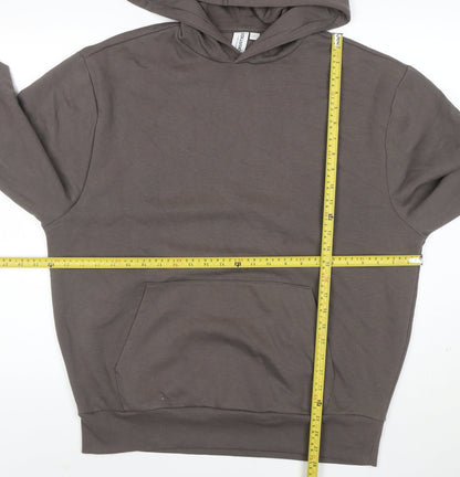 Collusion Men's Brown Pullover Hoodie Size M Regular Fit
