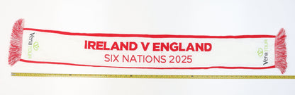 Venatour Ireland v England Six Nations 2025 Red White Men's Scarf