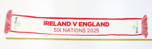 Venatour Ireland v England Six Nations 2025 Red White Men's Scarf