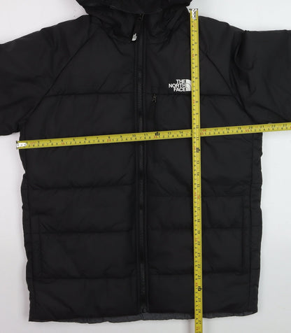 The North Face Boys Black Hooded Puffer Jacket XL Winter Insulated Coat