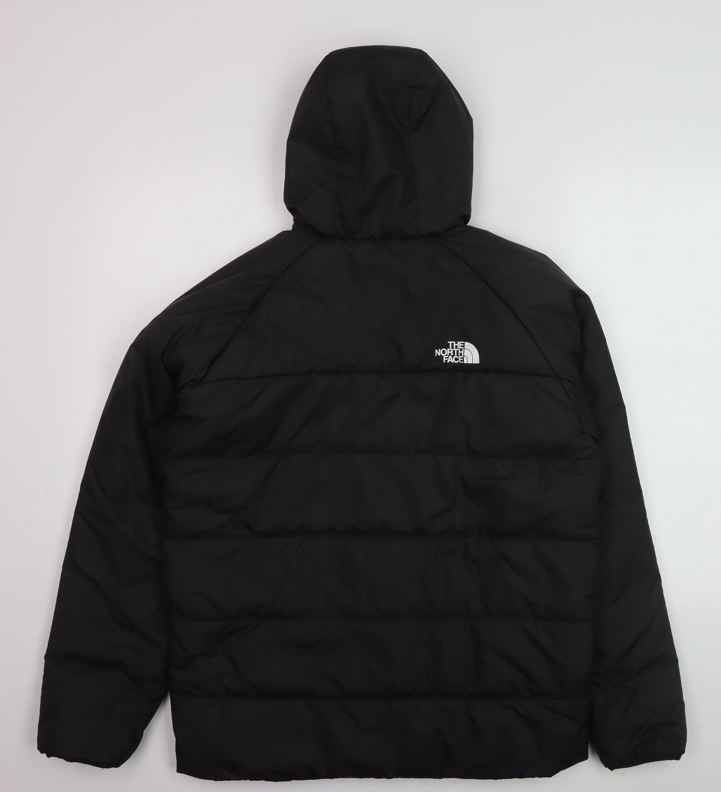 The North Face Boys Black Hooded Puffer Jacket XL Winter Insulated Coat