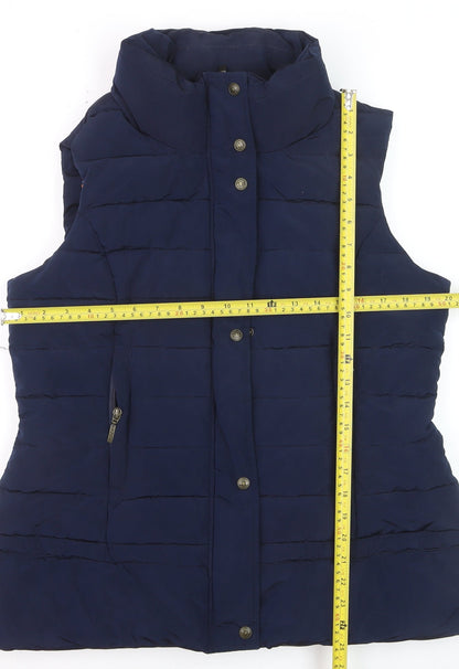 Toggi Women's Blue Padded Waistcoat Gilet Size 14 Outdoor Classic