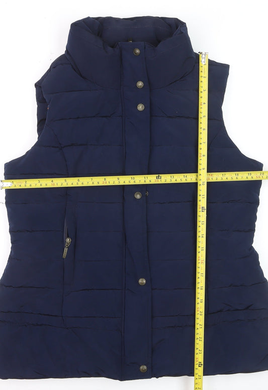 Toggi Women's Blue Padded Waistcoat Gilet Size 14 Outdoor Classic