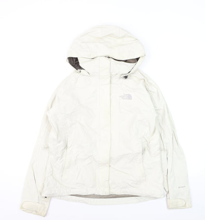 The North Face Women’s Ivory Waterproof Hooded Rain Jacket Size S