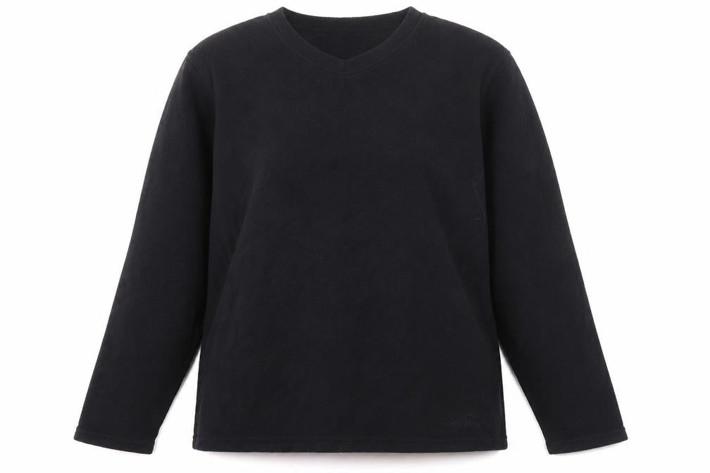 Peter Storm Womens Black Fleece Pullover Sweatshirt Size L