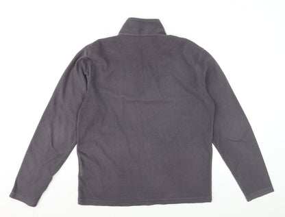 Regatta Men's Grey Fleece 1/2 Zip Pullover Sweatshirt M