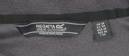 Regatta Men's Grey Fleece 1/2 Zip Pullover Sweatshirt M