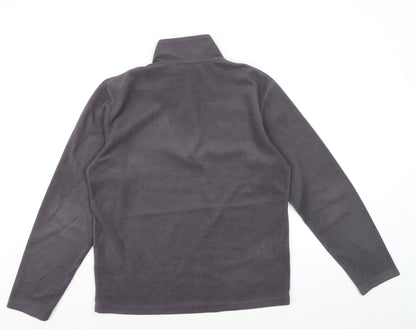 Regatta Men’s Grey Fleece 1/4 Zip Pullover Sweatshirt M Outdoor