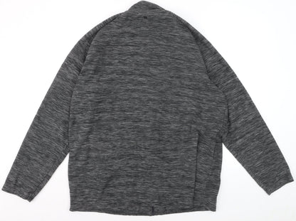 Mountain Warehouse Men’s Grey Full Zip Fleece Sweatshirt 2XL Outdoor