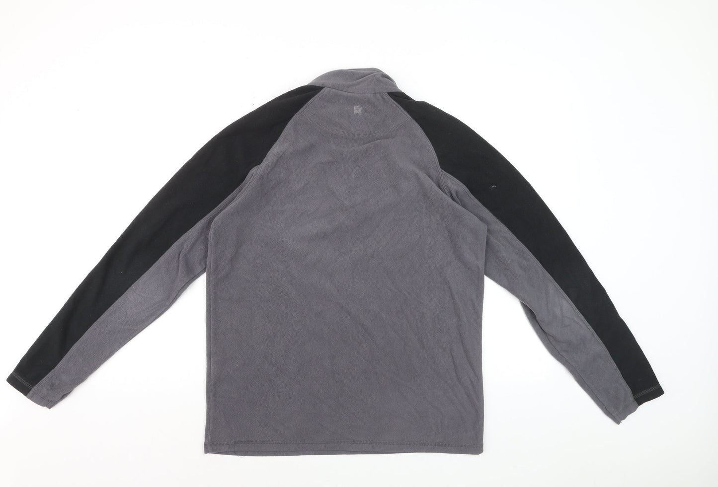 Mountain Warehouse Mens Grey Fleece 1/4 Zip Pullover Sweatshirt M