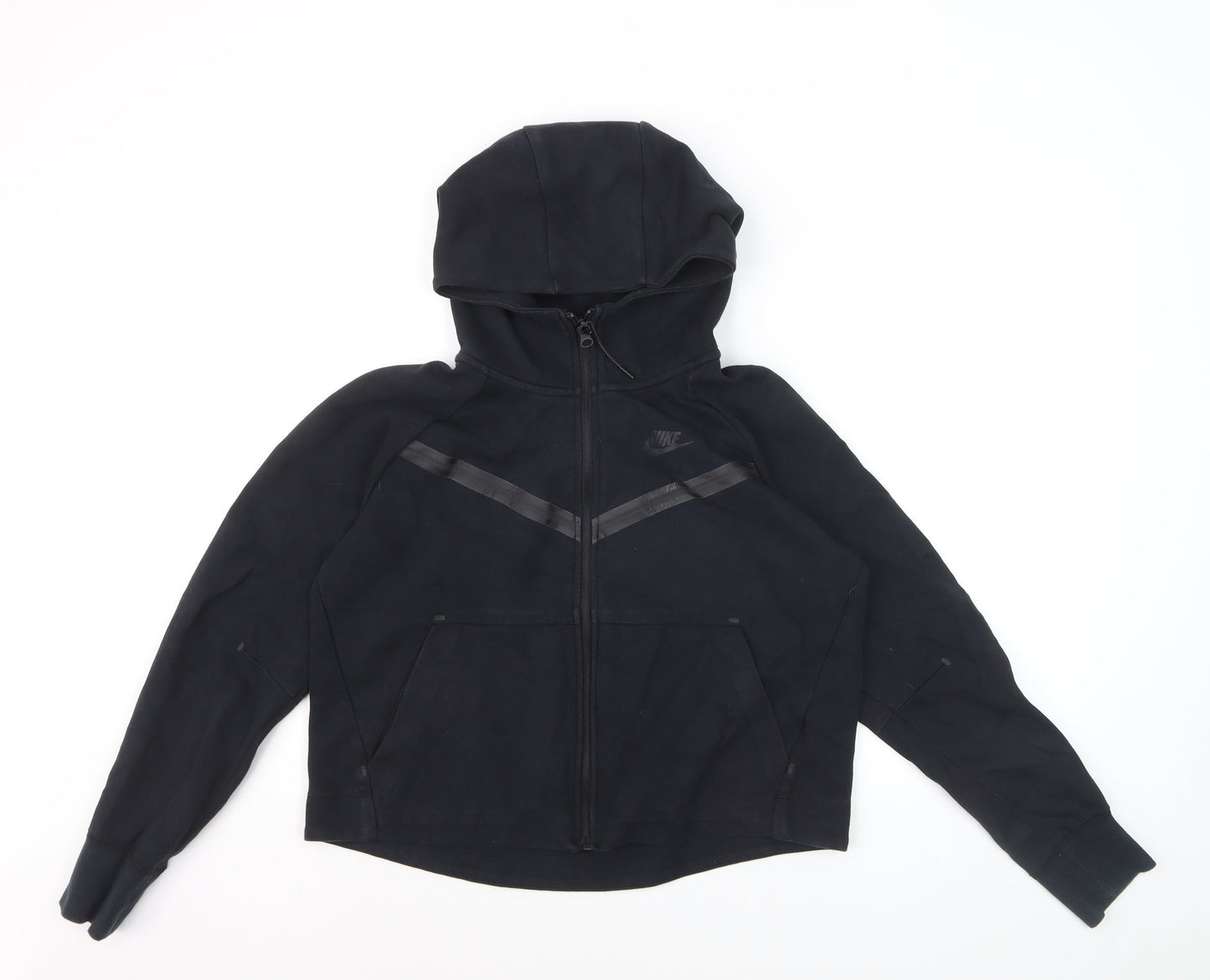 Nike Men's Black Full Zip Hoodie Size S Sports Fleece Jacket