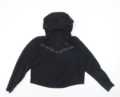 Nike Men's Black Full Zip Hoodie Size S Sports Fleece Jacket
