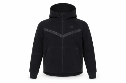 Nike Men's Black Full Zip Hoodie Size S Sports Fleece Jacket