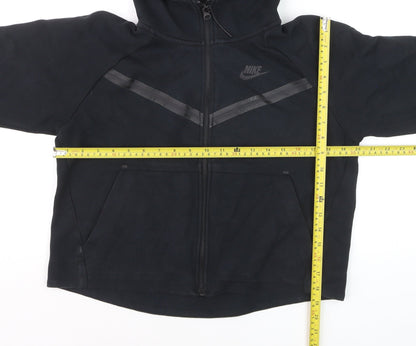 Nike Men's Black Full Zip Hoodie Size S Sports Fleece Jacket