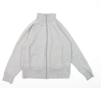 Bonmarché Men's Grey Full Zip Fleece Sweatshirt Size M