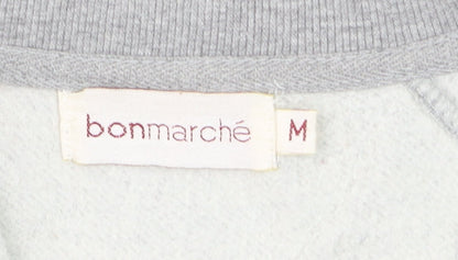 Bonmarché Men's Grey Full Zip Fleece Sweatshirt Size M