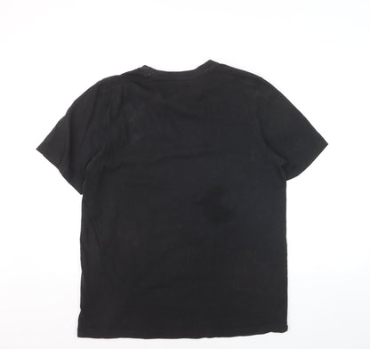 Adidas Terrex Men's Black Medium Sports Graphic T-Shirt