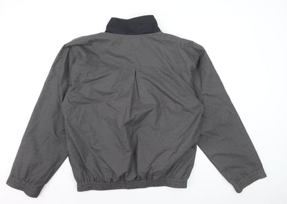 Tour Ready Men's Grey L 1/4 Zip Lightweight Lined Jacket