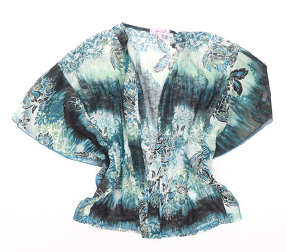 Marks and Spencer Per Una Women's Multicoloured Kimono Blouse Size 14