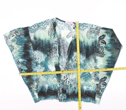 Marks and Spencer Per Una Women's Multicoloured Kimono Blouse Size 14