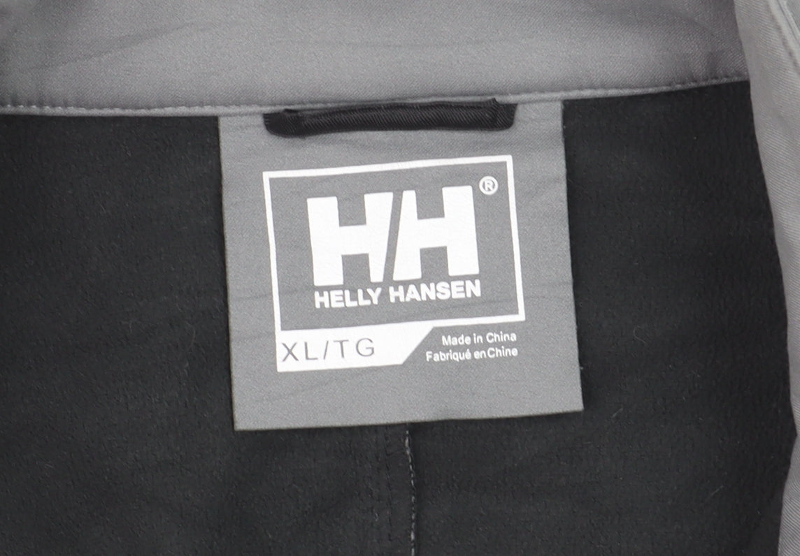 Helly Hansen Men's Grey XL Soft Shell Jacket Windproof Water Resistant